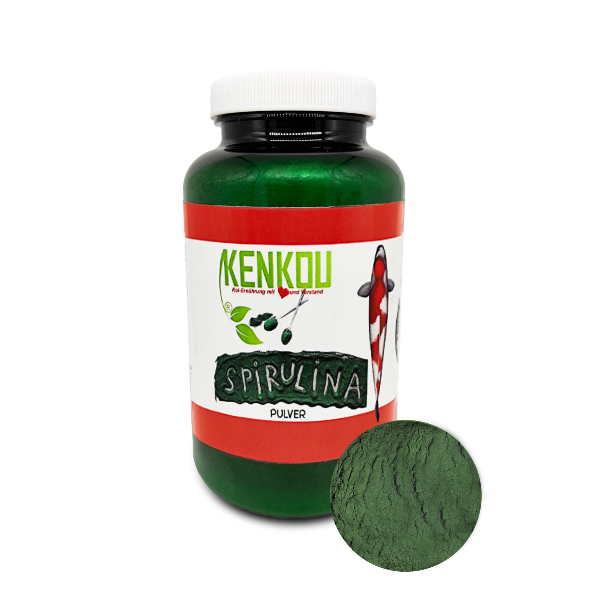 Spirulina Pulver 400 g - MAXI Dose-