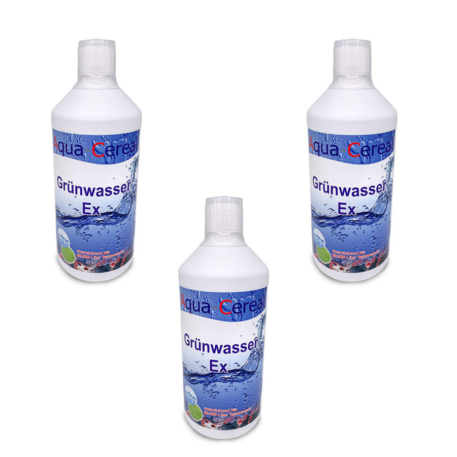 Gegen grünes Wasser